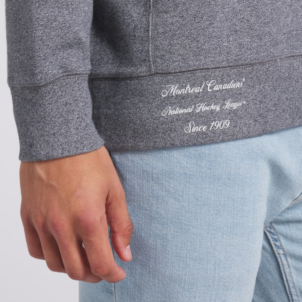 Montreal Canadiens Fanatics Decades Collection Legendary Fleece Pullover Sweatshirt - Heather Gray | US 202135600