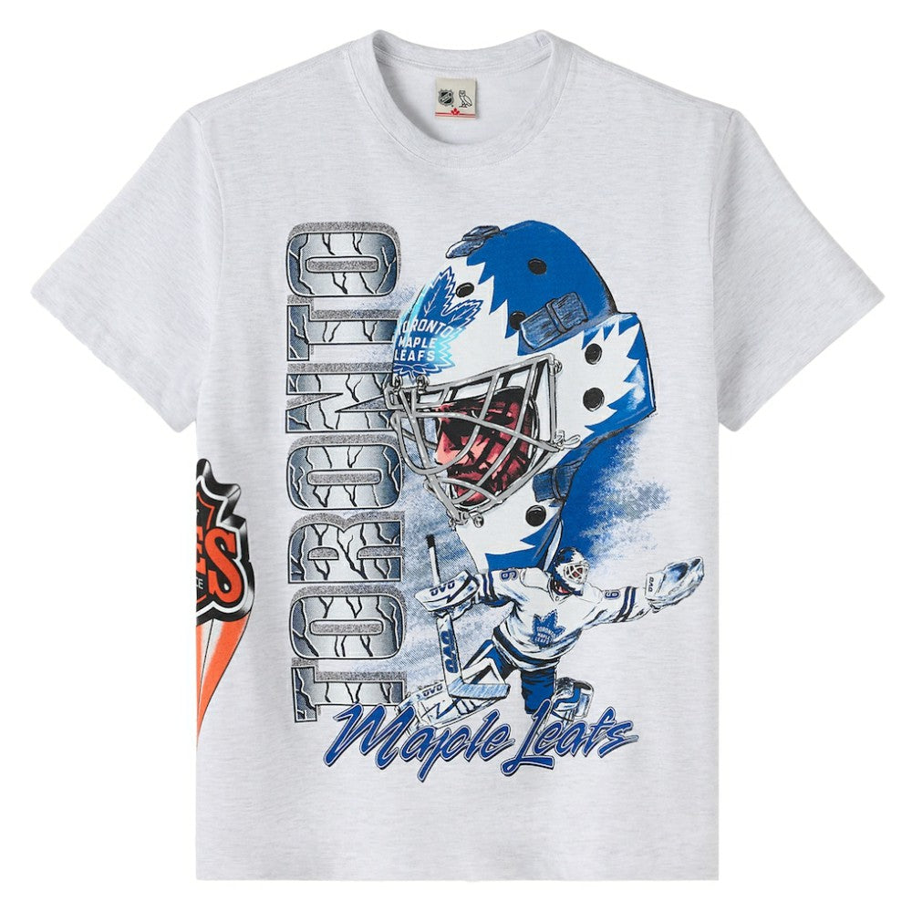 Toronto Maple Leafs OVO x NHL Retro T-Shirt - Heather Gray | US 202137987