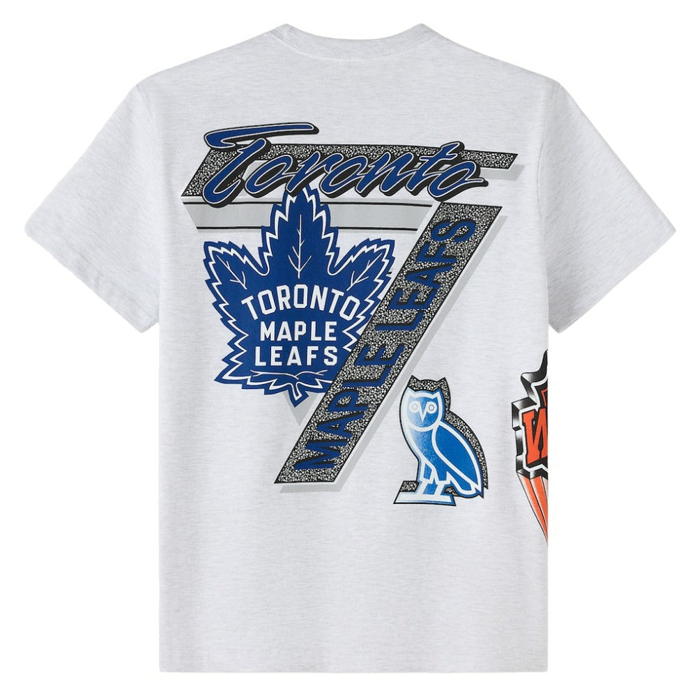 Toronto Maple Leafs OVO x NHL Retro T-Shirt - Heather Gray | US 202137987