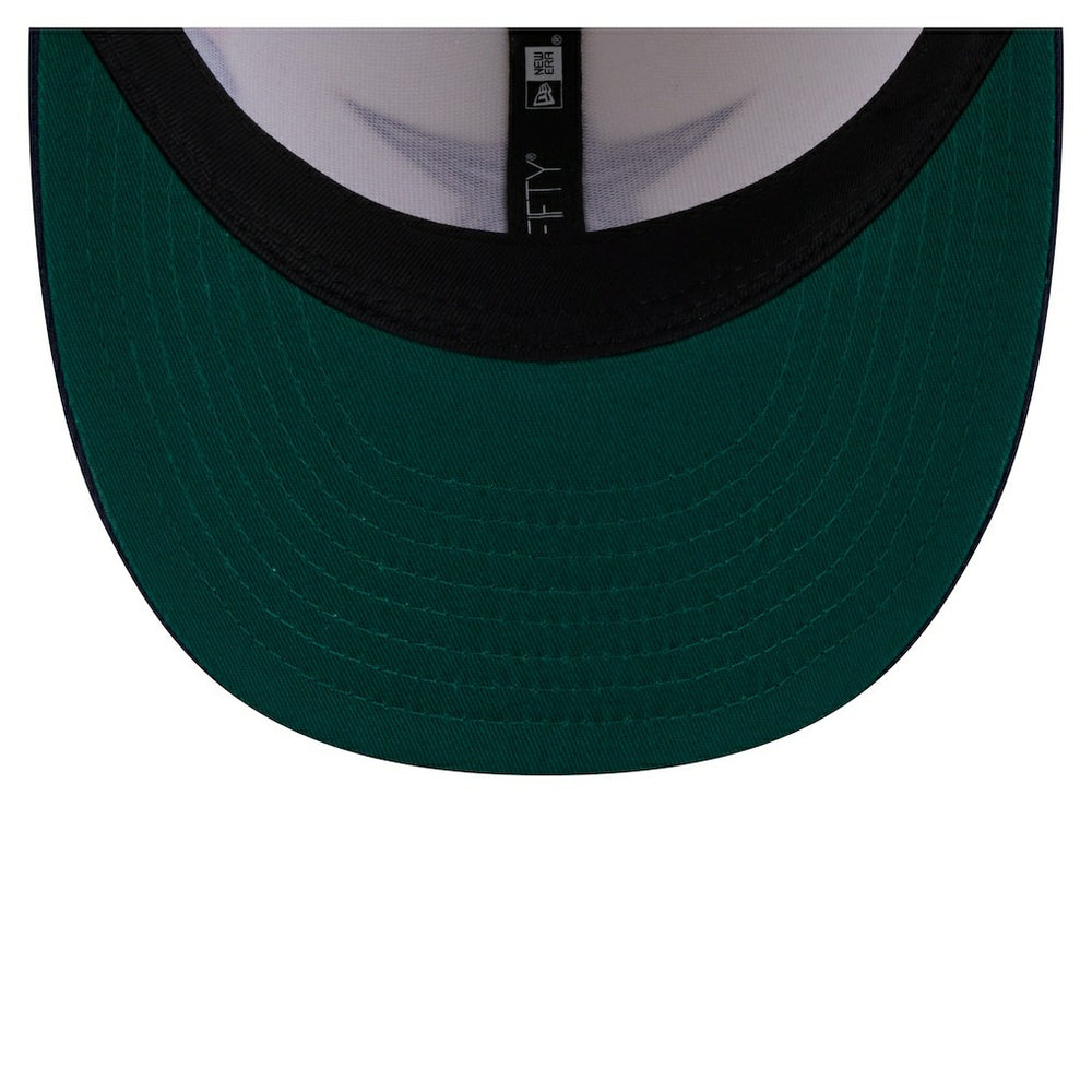 Dallas Cowboys New Era Tonal Florals 59FIFTY Fitted Hat - Cream/Navy Hats