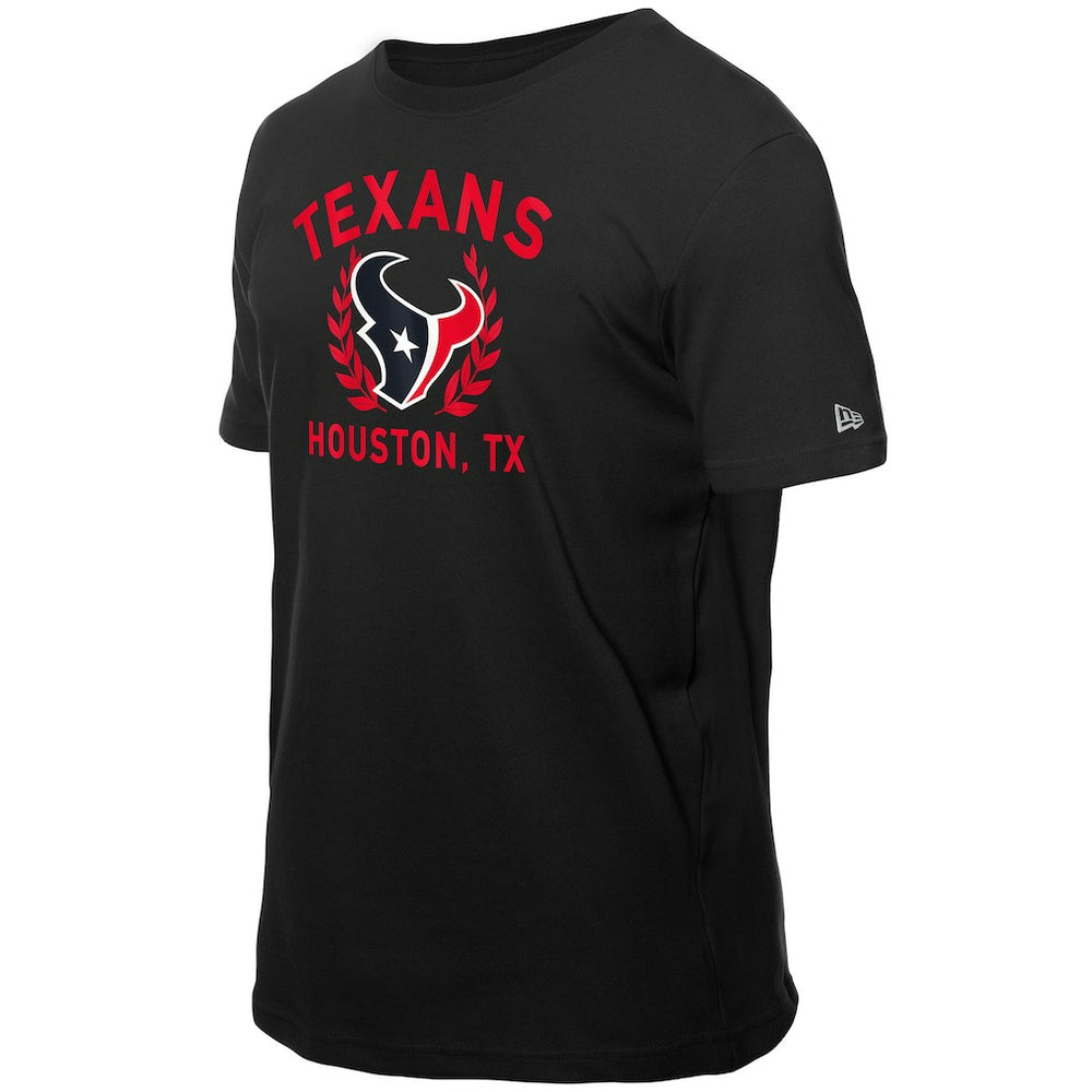Houston Texans New Era 2025 NFL Draft T-Shirt - Black T-shirts