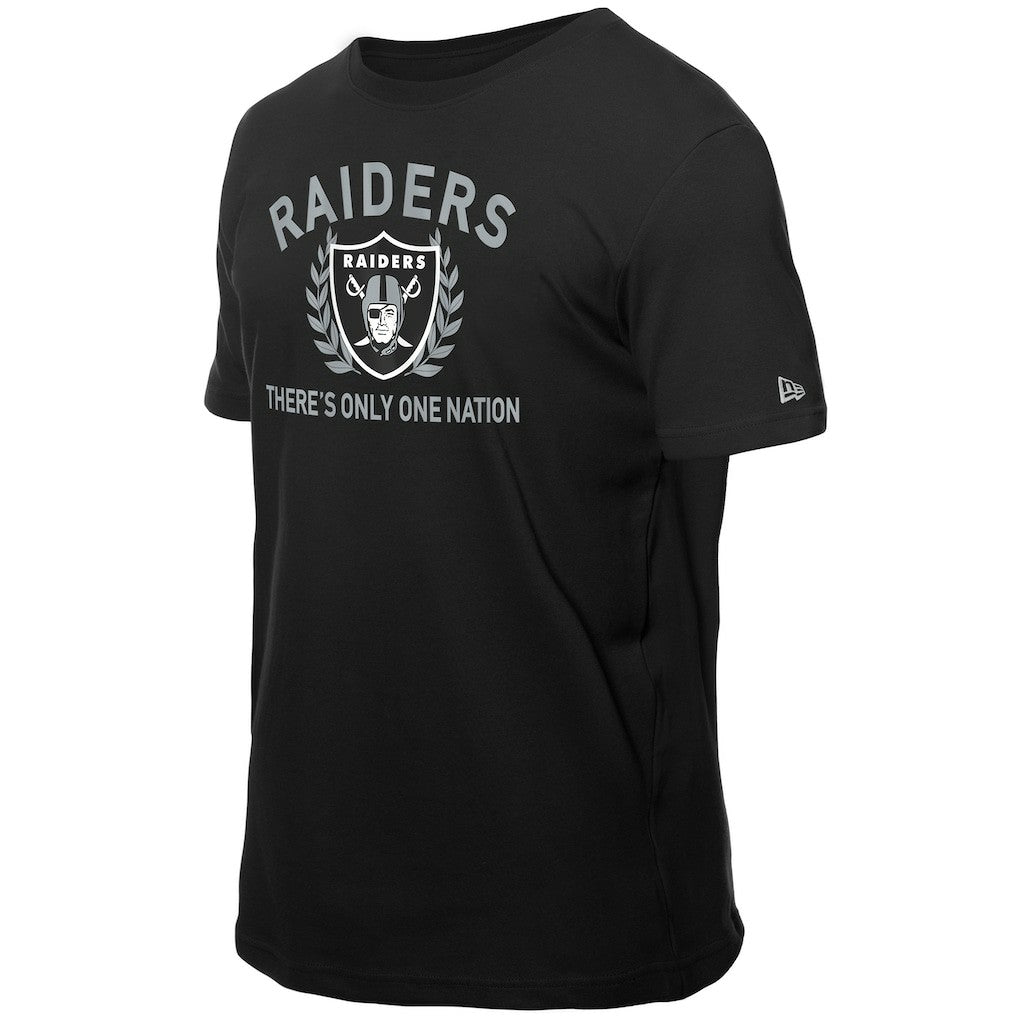 Las Vegas Raiders New Era 2025 NFL Draft T-Shirt - Black T-shirts