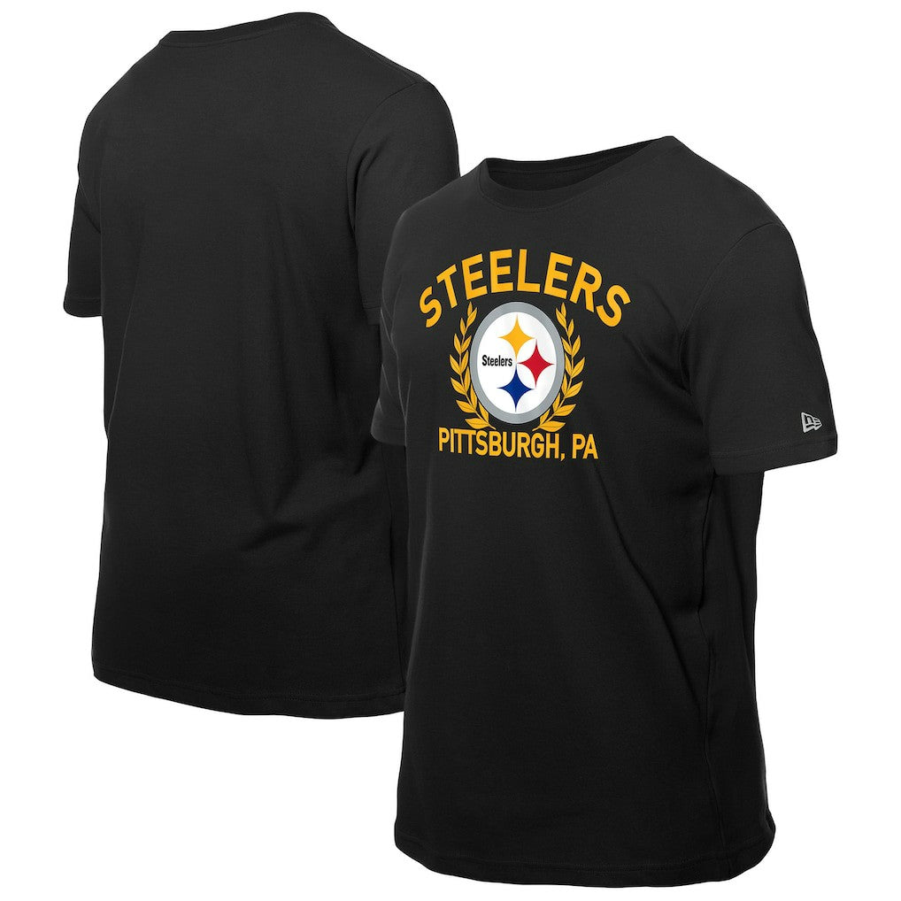 Pittsburgh Steelers New Era 2025 NFL Draft T-Shirt - Black T-shirts