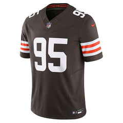 Myles Garrett Cleveland Browns Team Vapor F.U.S.E. Limited Jersey - Brown Jerseys