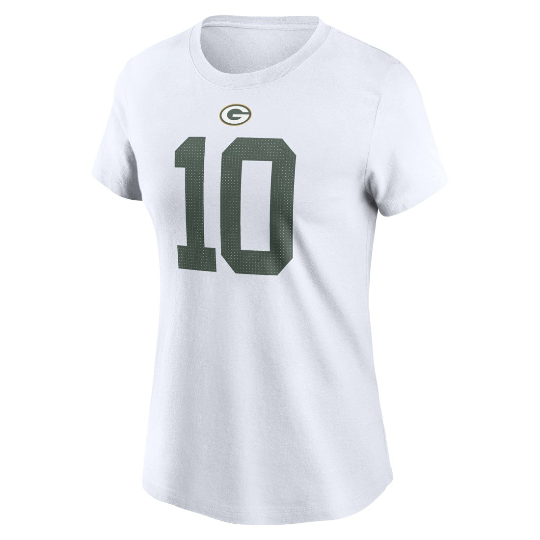 Jordan Love Green Bay Packers Women's Player Name & Number T-Shirt - White T-shirts