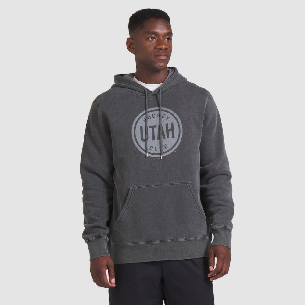 Utah Mammoth Fanatics Redwood Dark Pullover Hoodie - Black | US 202144501
