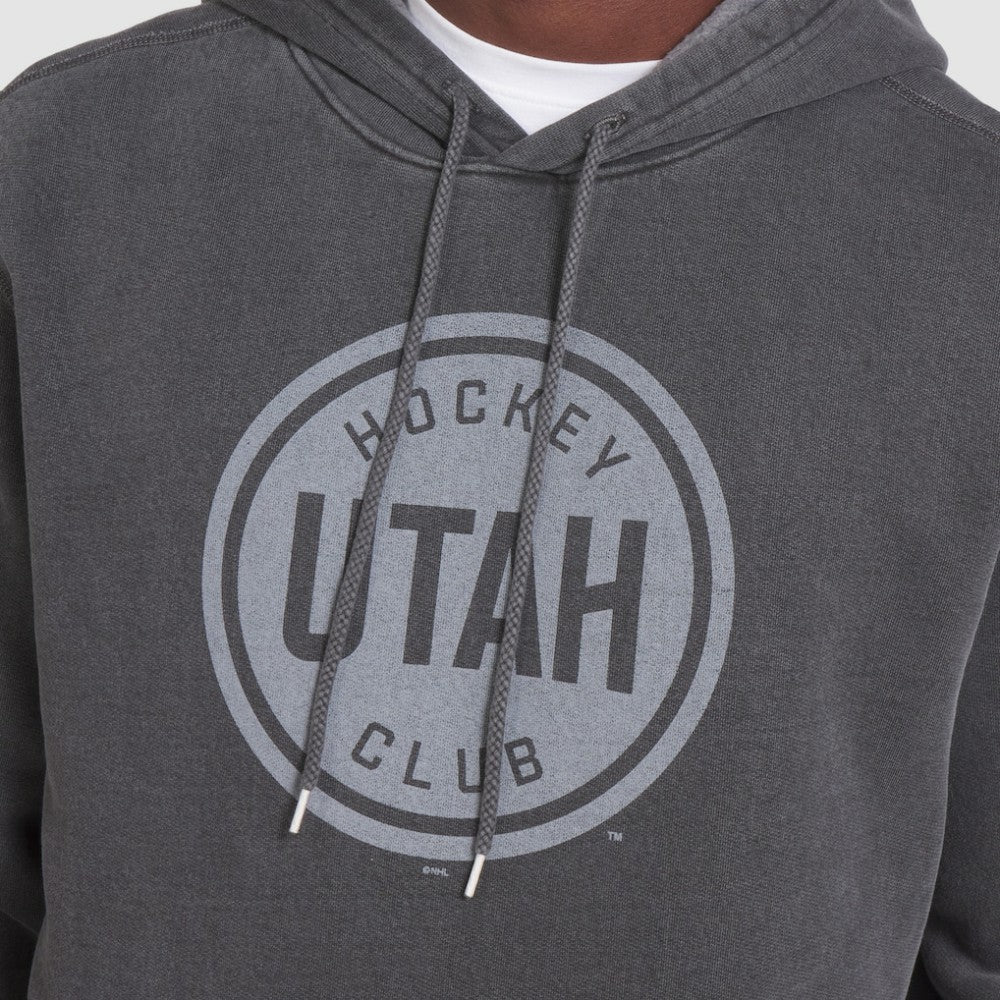 Utah Mammoth Fanatics Redwood Dark Pullover Hoodie - Black | US 202144501