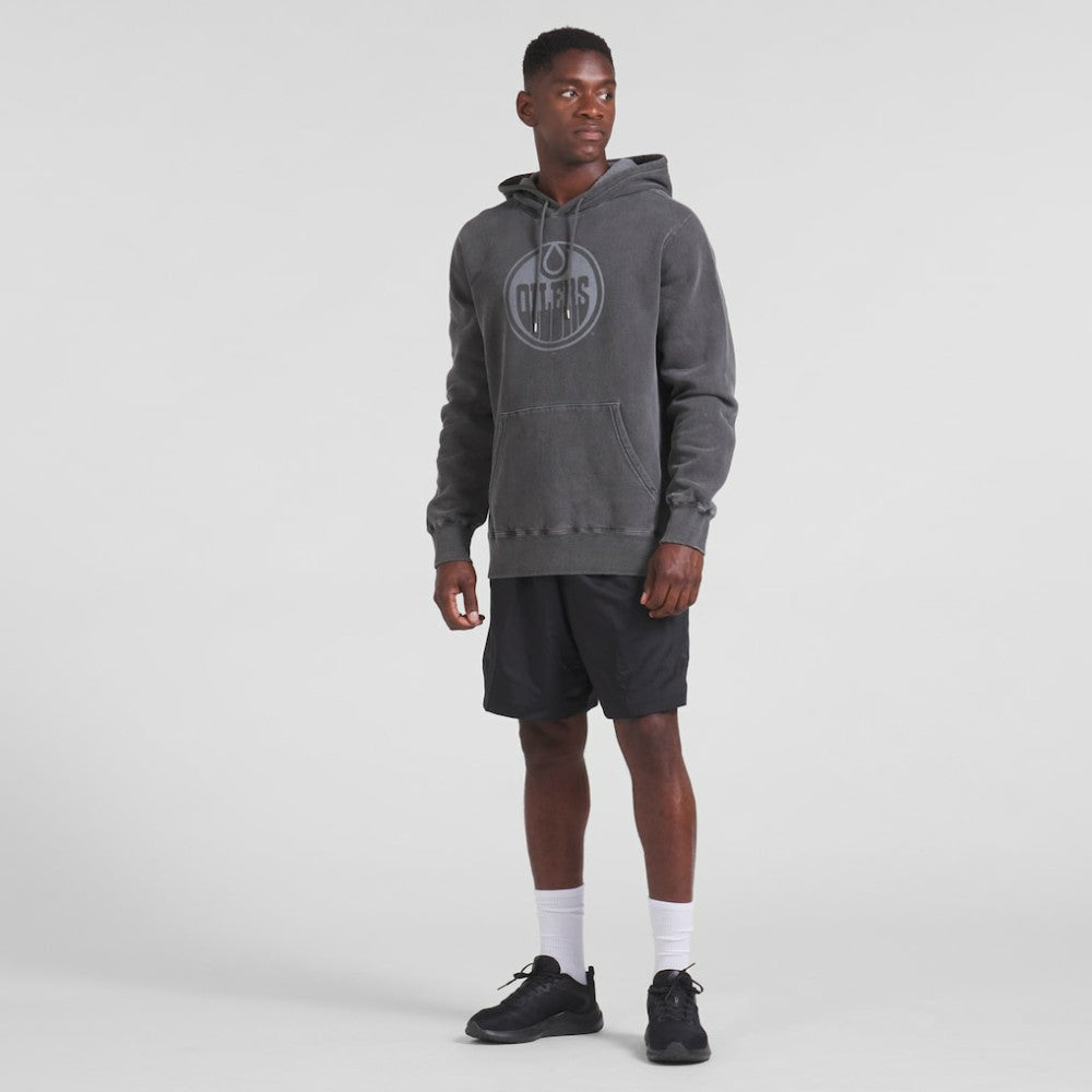Edmonton Oilers Fanatics Made in Canada Pullover Hoodie - Black | US 202144509