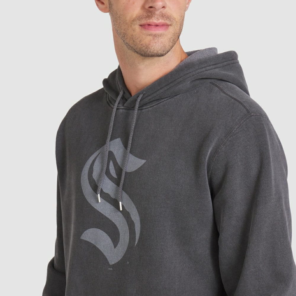 Seattle Kraken Fanatics Made in Canada Pullover Hoodie - Black | US 202144512