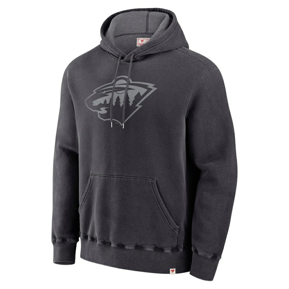 Minnesota Wild Fanatics Made in Canada Pullover Hoodie - Black | US 202144516