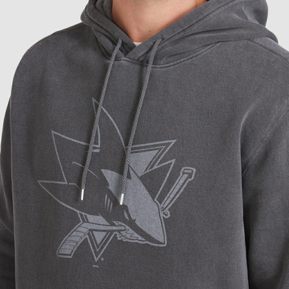 San Jose Sharks Fanatics Made in Canada Pullover Hoodie - Black | US 202144517