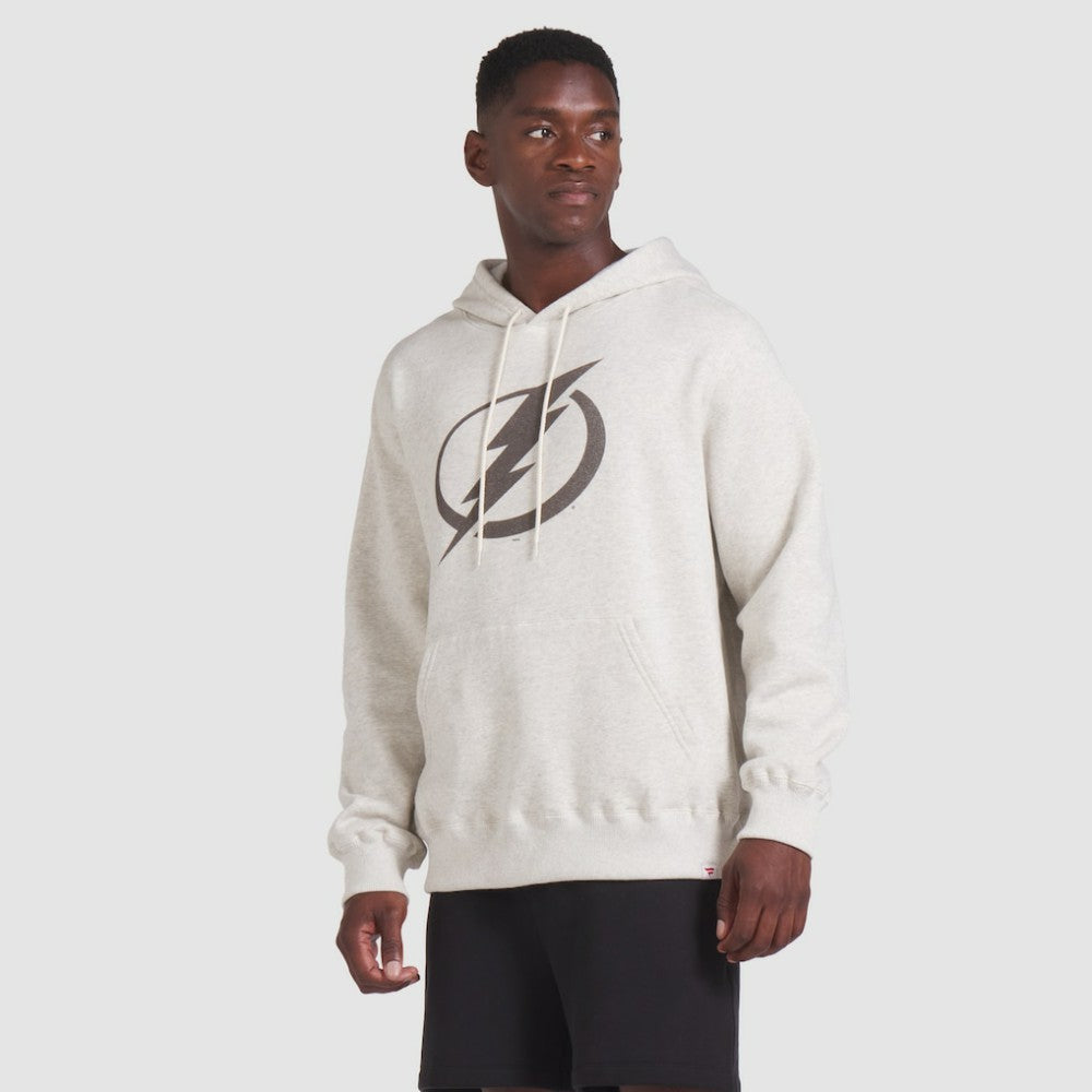 Tampa Bay Lightning Fanatics Made in Canada Pullover Hoodie - Cream | US 202144519