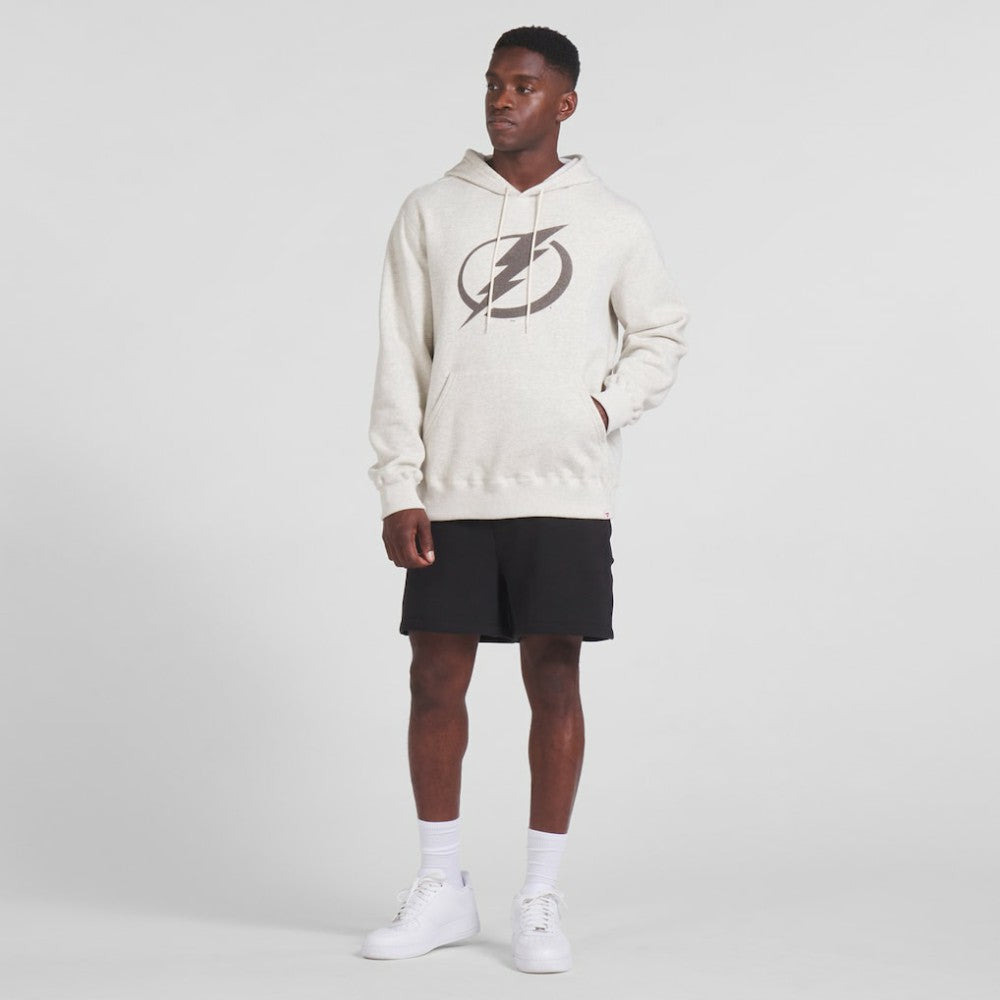 Tampa Bay Lightning Fanatics Made in Canada Pullover Hoodie - Cream | US 202144519