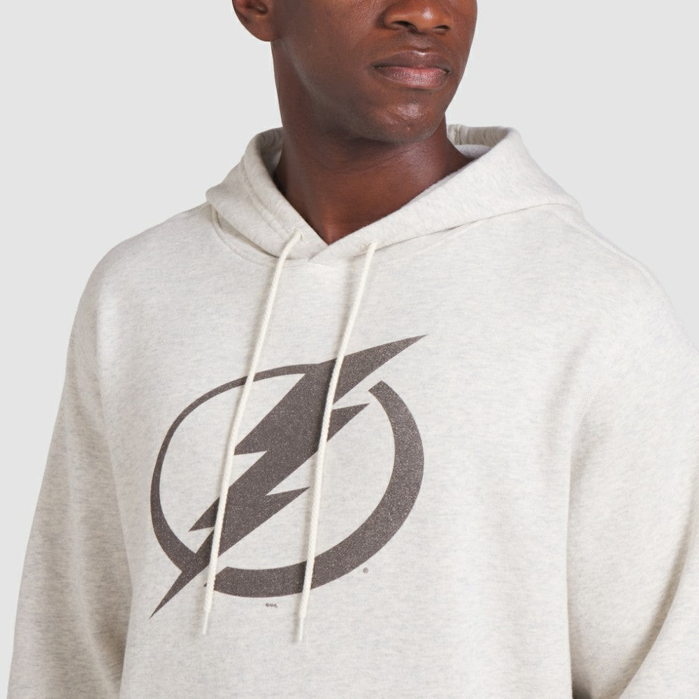 Tampa Bay Lightning Fanatics Made in Canada Pullover Hoodie - Cream | US 202144519