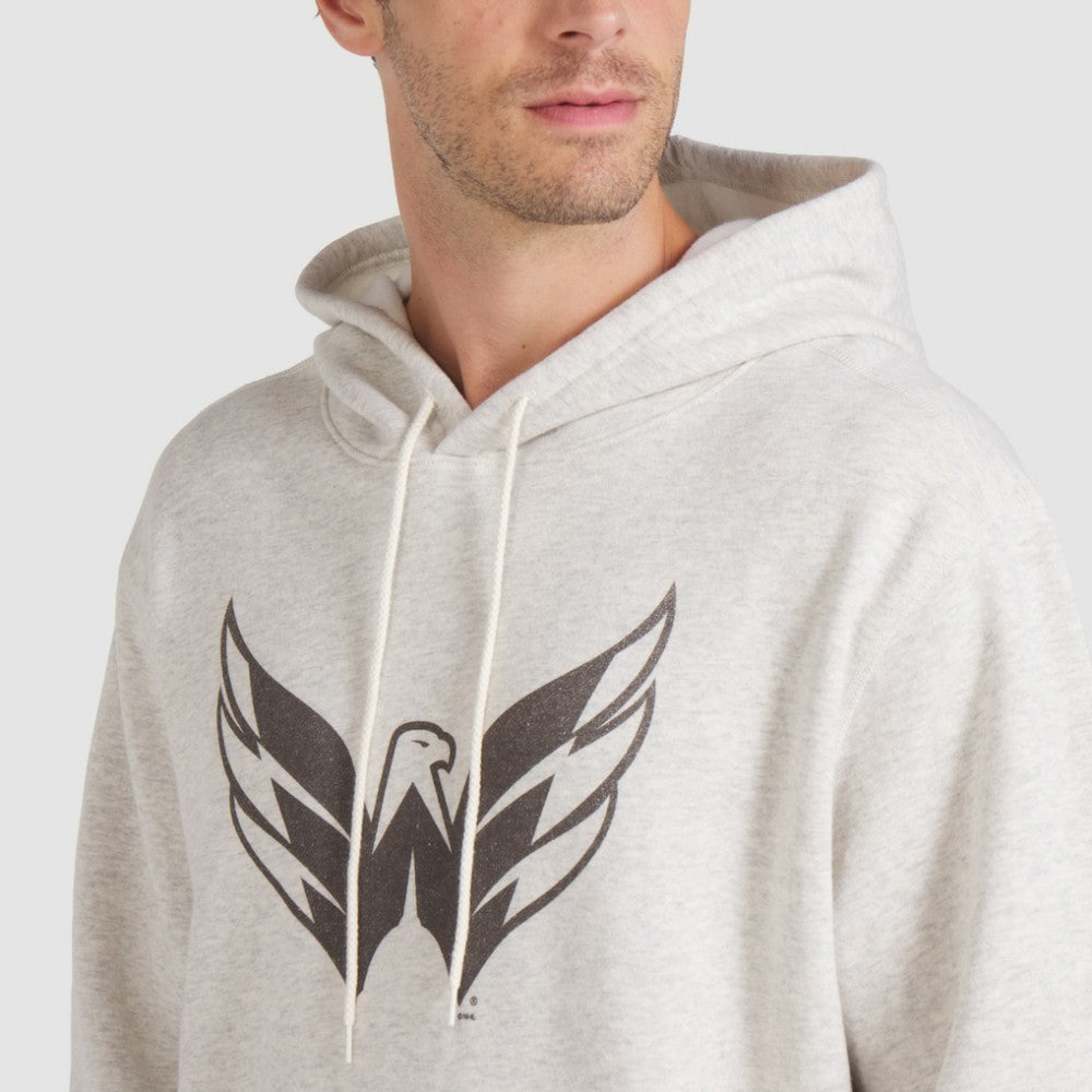 Washington Capitals Fanatics Made in Canada Pullover Hoodie - Cream | US 202144523