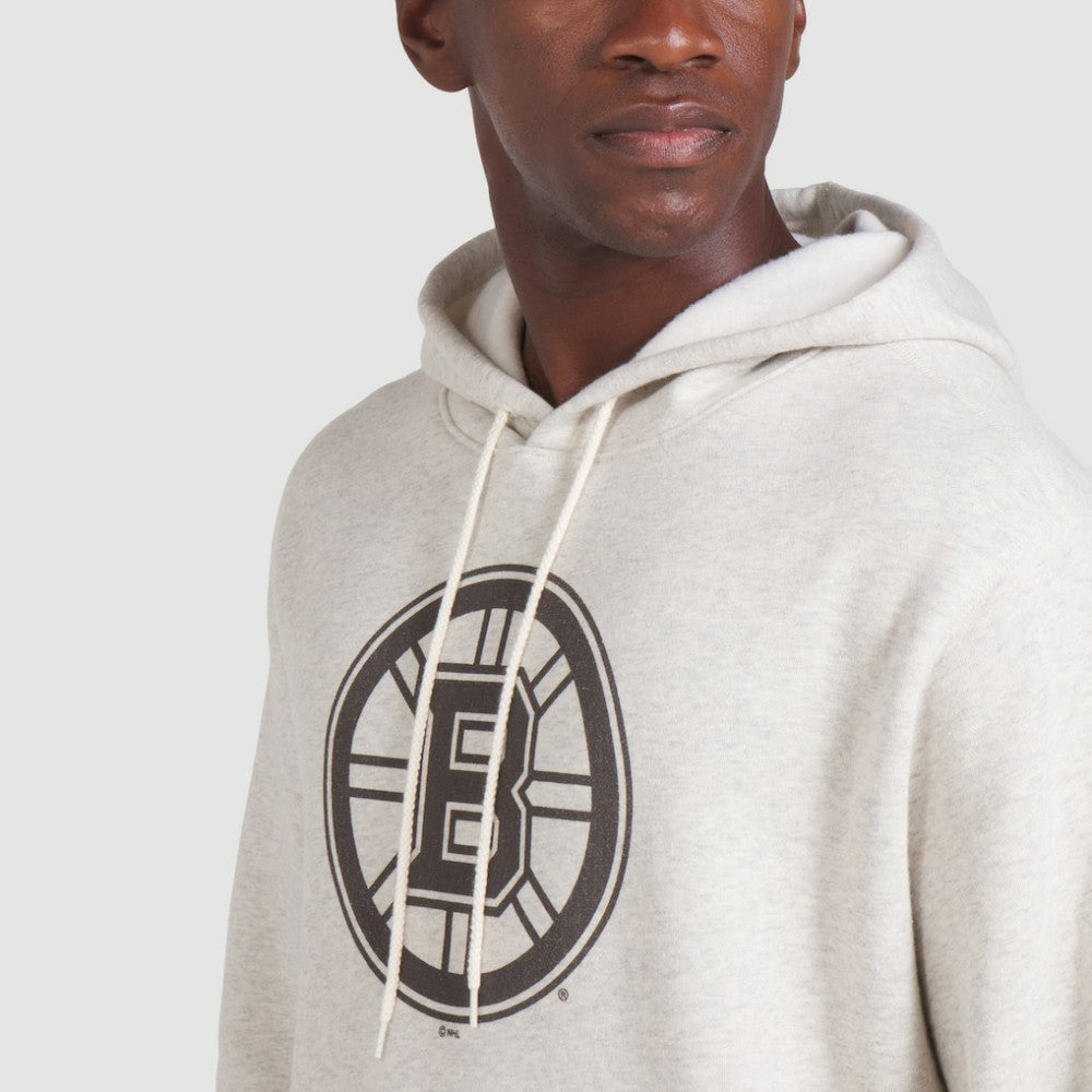 Boston Bruins Fanatics Made in Canada Pullover Hoodie - Cream | US 202144524