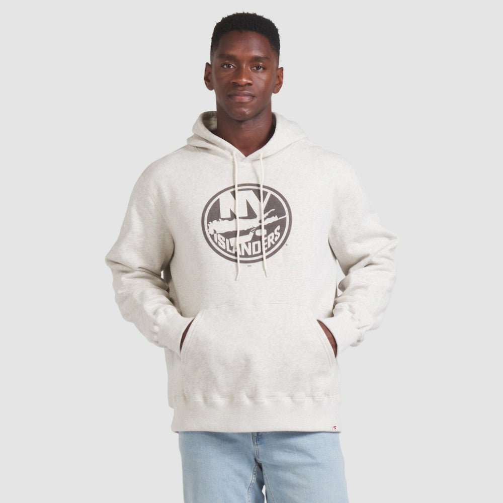 New York Islanders Fanatics Made in Canada Pullover Hoodie - Cream | US 202144526