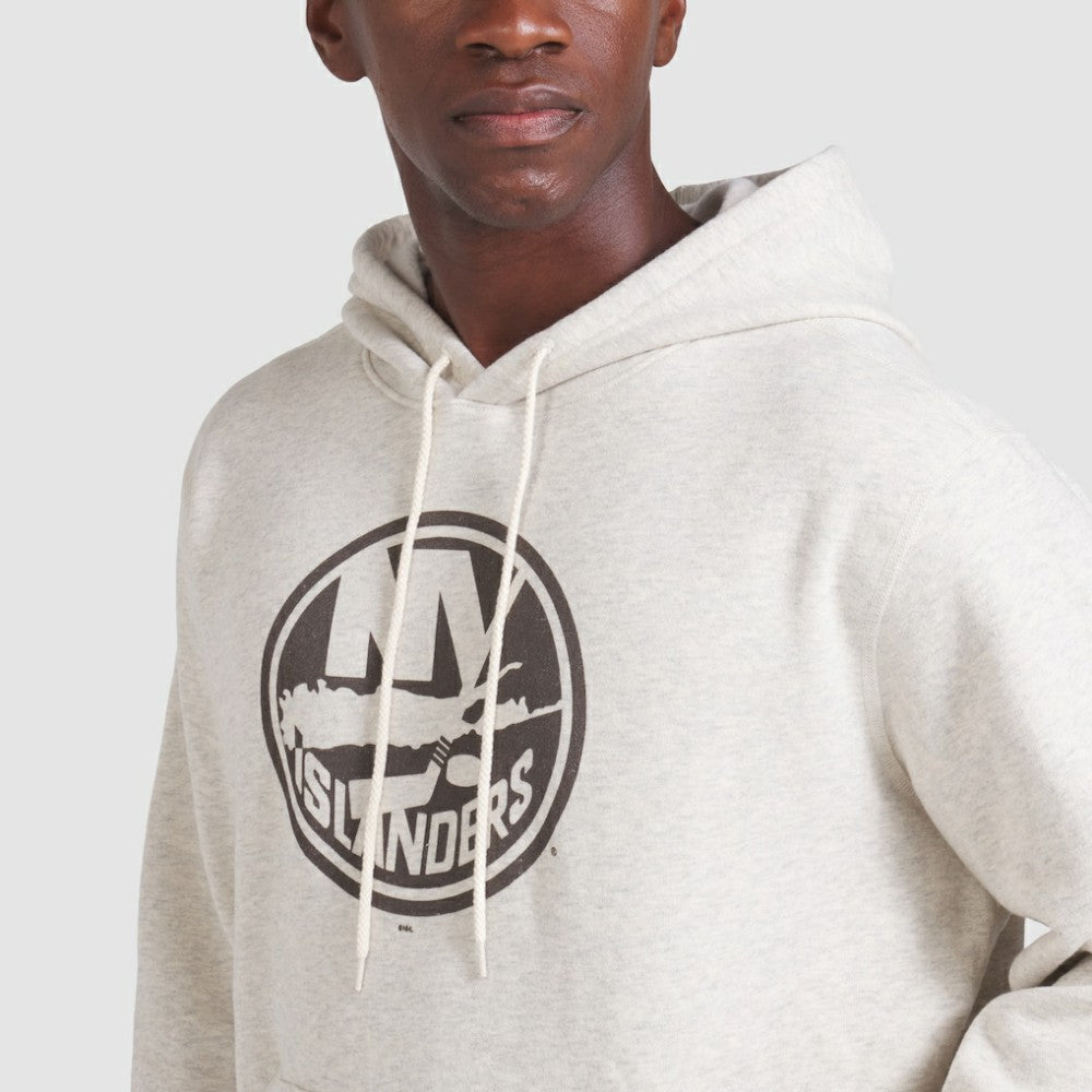 New York Islanders Fanatics Made in Canada Pullover Hoodie - Cream | US 202144526