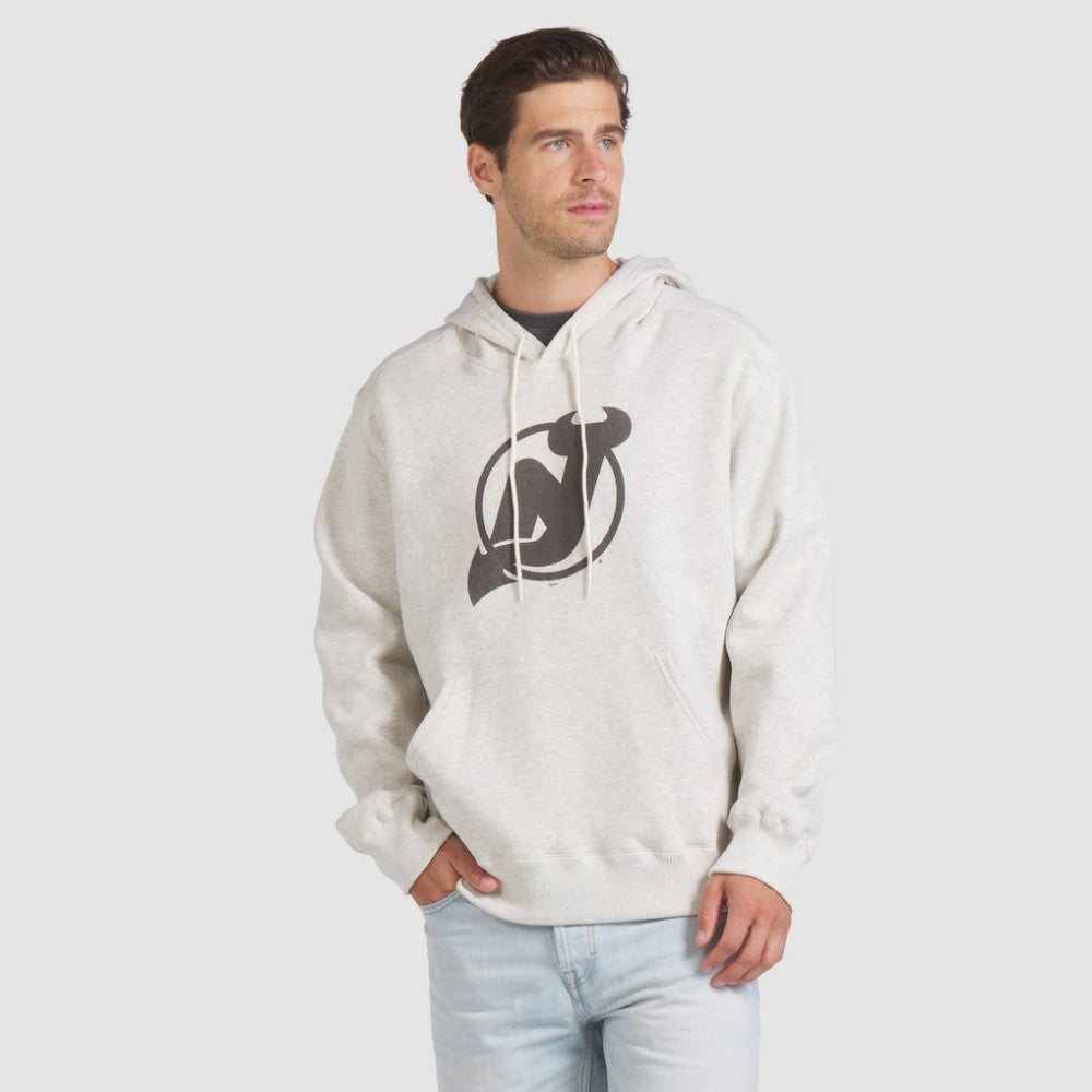 New Jersey Devils Fanatics Made in Canada Pullover Hoodie - Cream | US 202144531