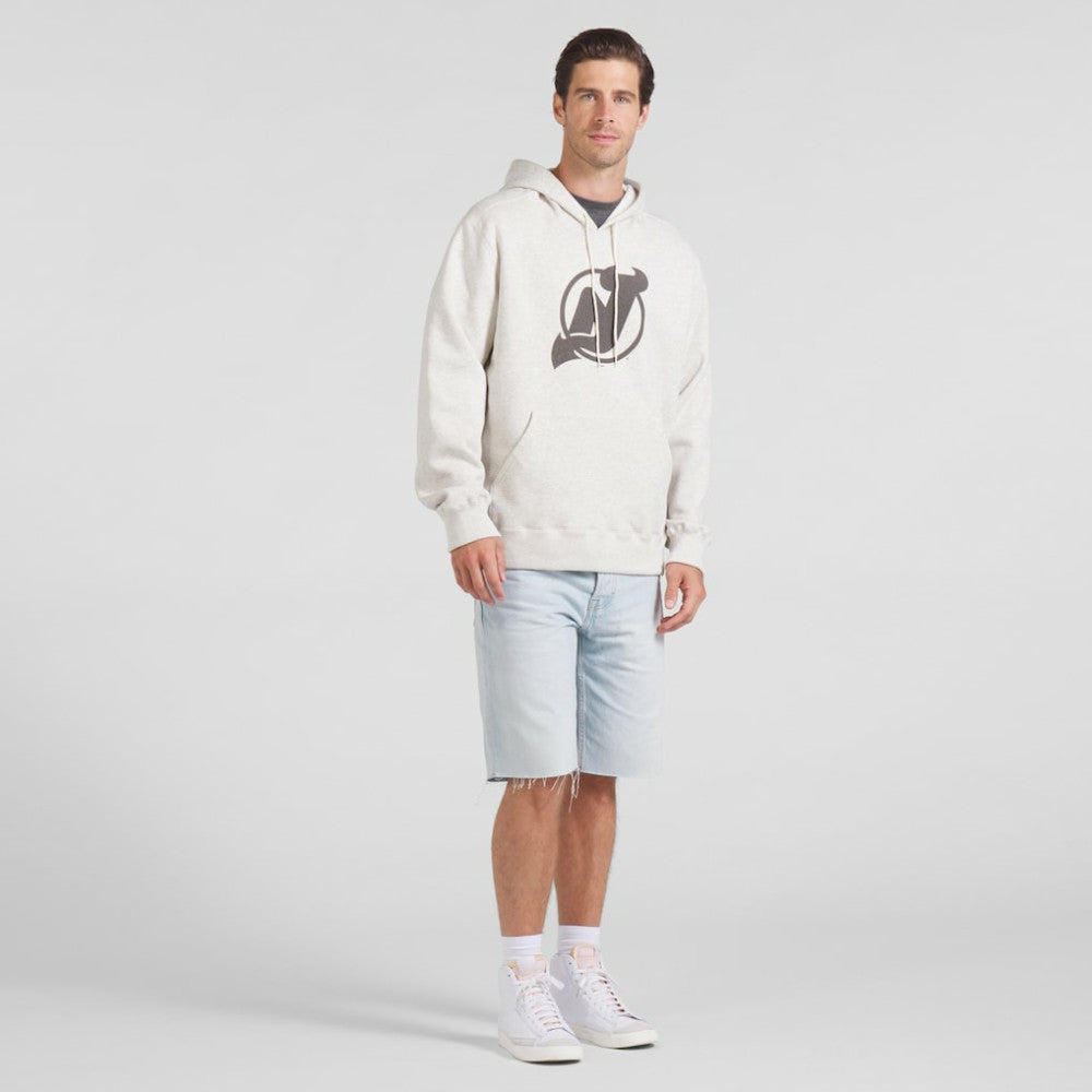 New Jersey Devils Fanatics Made in Canada Pullover Hoodie - Cream | US 202144531