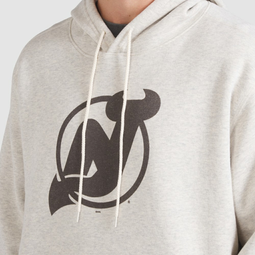 New Jersey Devils Fanatics Made in Canada Pullover Hoodie - Cream | US 202144531