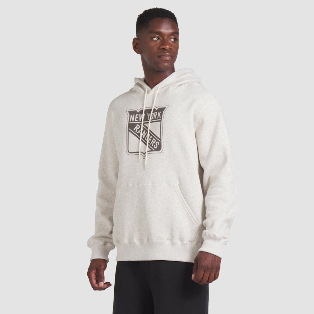 New York Rangers Fanatics Made in Canada Pullover Hoodie - Cream | US 202144532