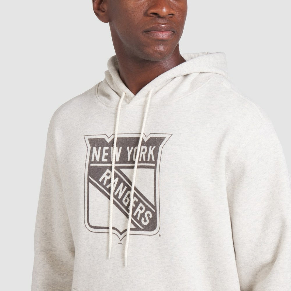 New York Rangers Fanatics Made in Canada Pullover Hoodie - Cream | US 202144532