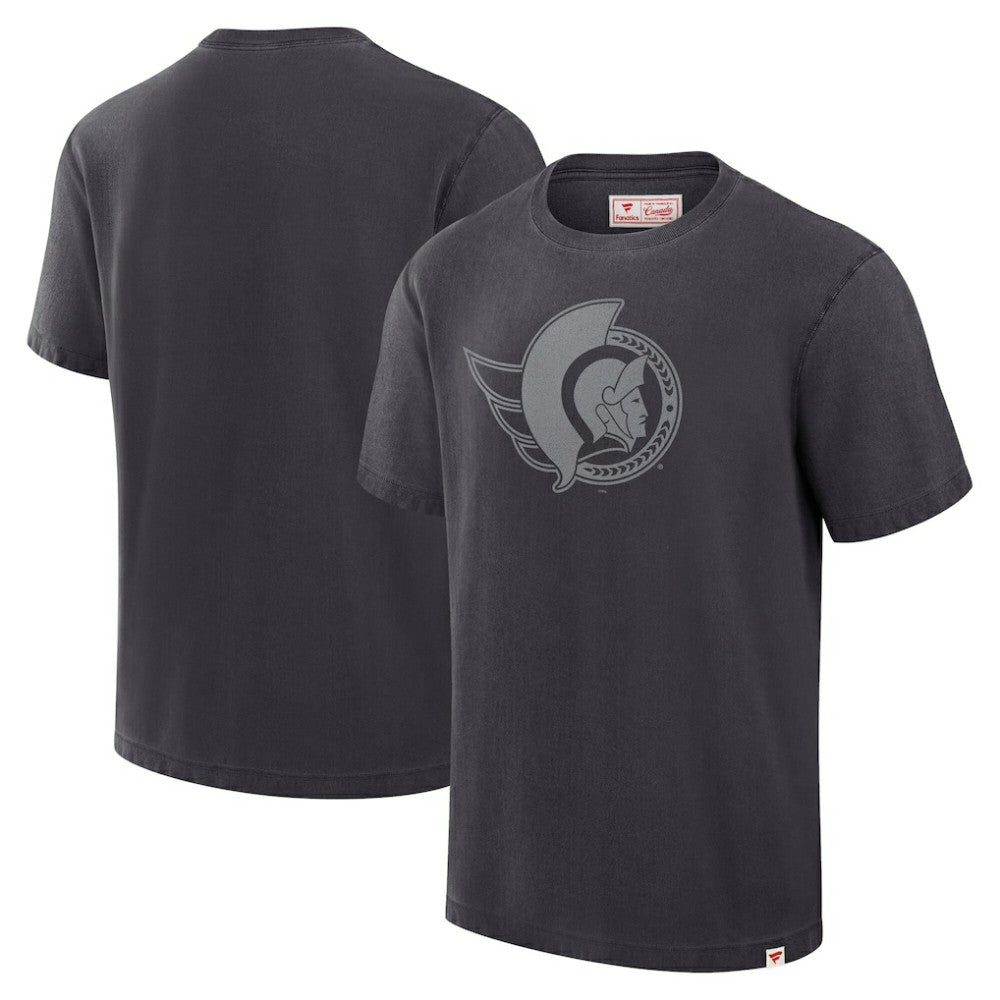 Ottawa Senators Fanatics Made in Canada T-Shirt - Black | US 202144540
