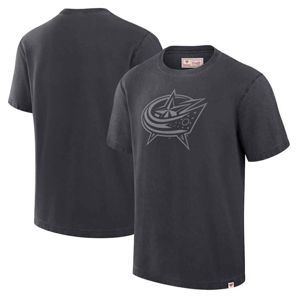 Columbus Blue Jackets Fanatics Made in Canada T-Shirt - Black | US 202144543