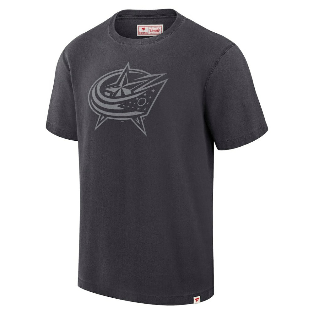 Columbus Blue Jackets Fanatics Made in Canada T-Shirt - Black | US 202144543