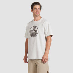 Edmonton Oilers Fanatics Made in Canada T-Shirt - Cream | US 202144554