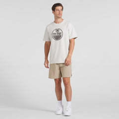 Edmonton Oilers Fanatics Made in Canada T-Shirt - Cream | US 202144554
