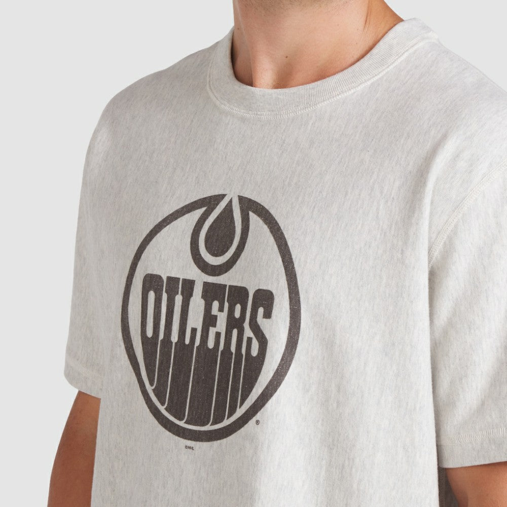 Edmonton Oilers Fanatics Made in Canada T-Shirt - Cream | US 202144554