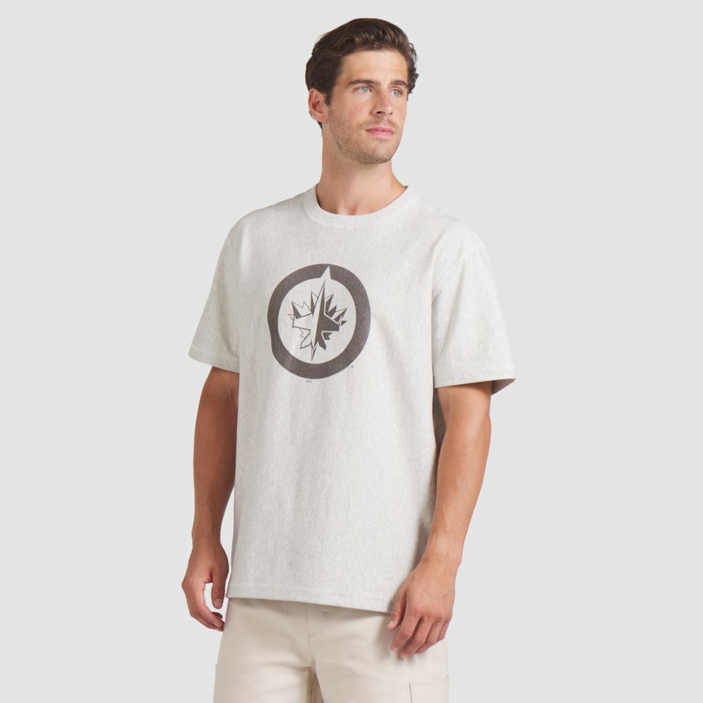 Winnipeg Jets Fanatics Made in Canada T-Shirt - Cream | US 202144556