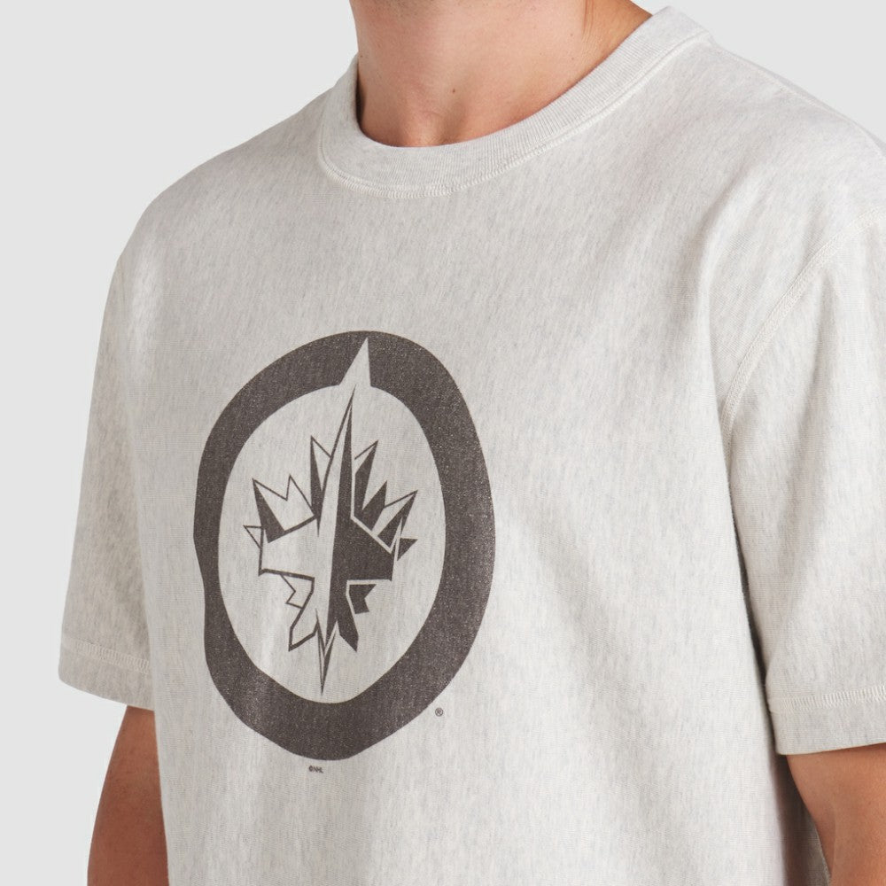 Winnipeg Jets Fanatics Made in Canada T-Shirt - Cream | US 202144556