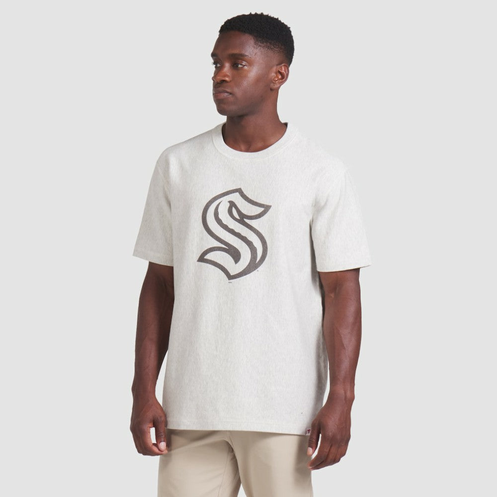 Seattle Kraken Fanatics Made in Canada T-Shirt - Cream | US 202144557