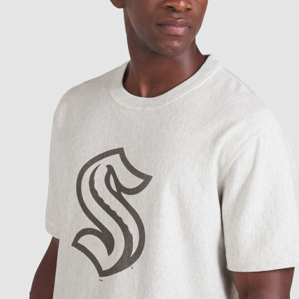 Seattle Kraken Fanatics Made in Canada T-Shirt - Cream | US 202144557
