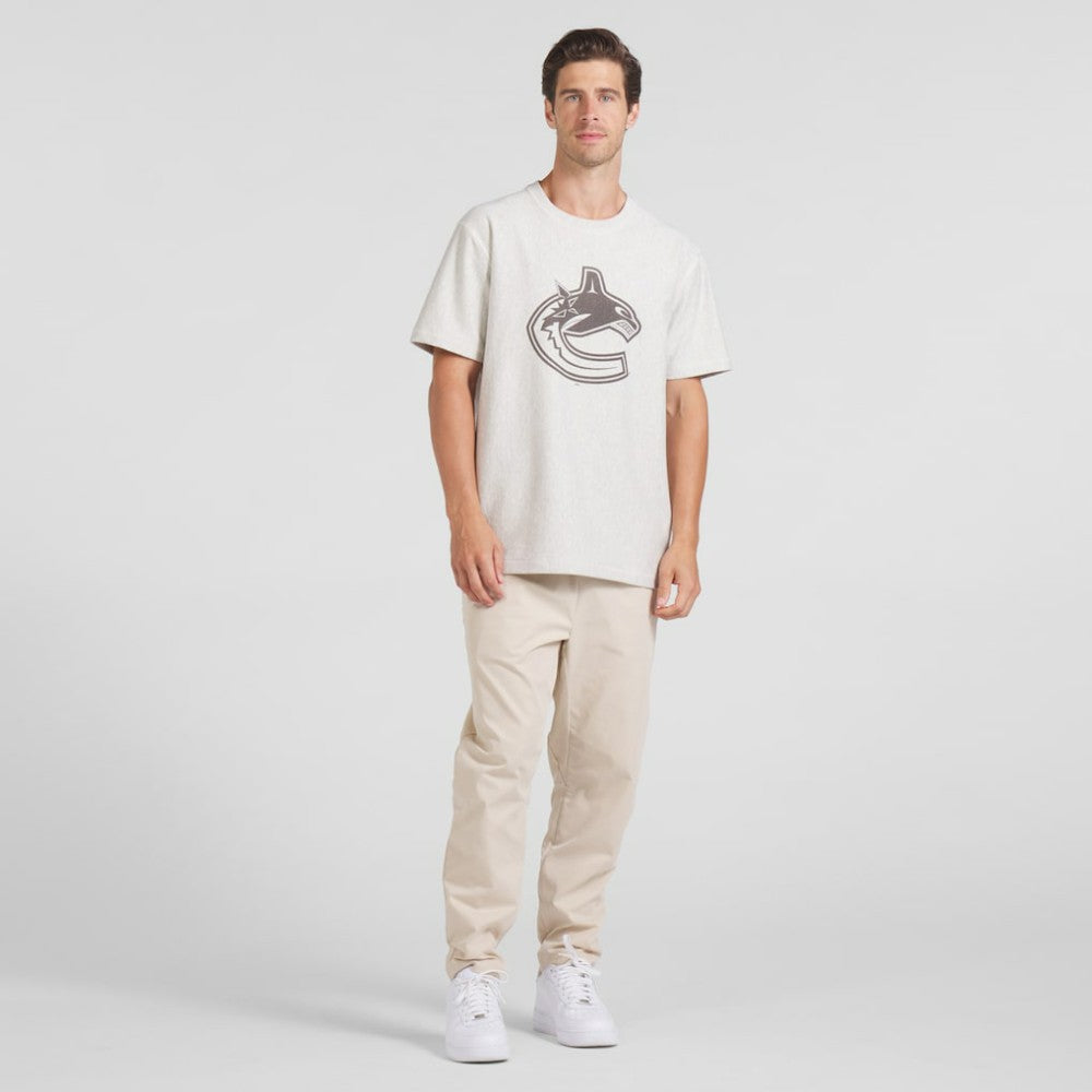 Vancouver Canucks Fanatics Made in Canada T-Shirt - Cream | US 202144562