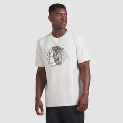 Chicago Blackhawks Fanatics Made in Canada T-Shirt - Cream | US 202144563