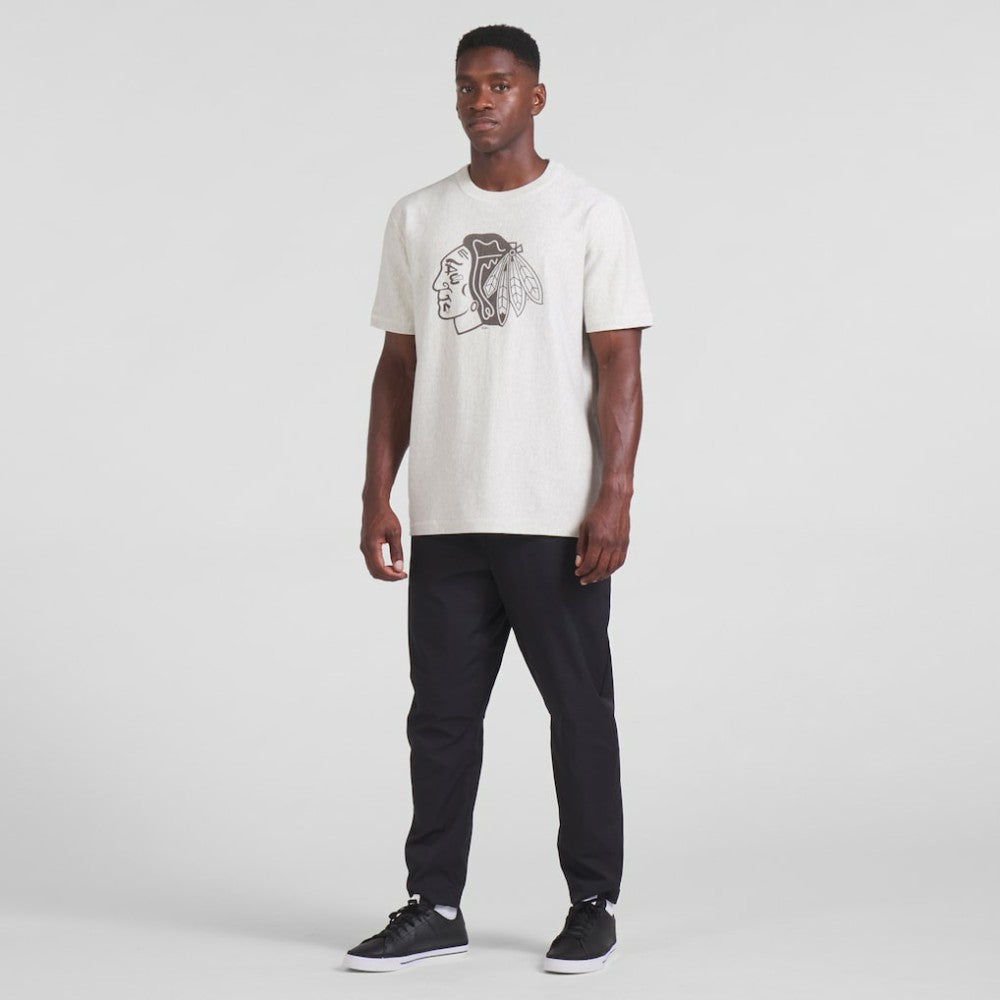 Chicago Blackhawks Fanatics Made in Canada T-Shirt - Cream | US 202144563