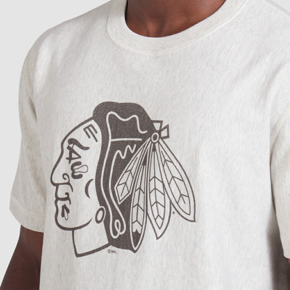Chicago Blackhawks Fanatics Made in Canada T-Shirt - Cream | US 202144563