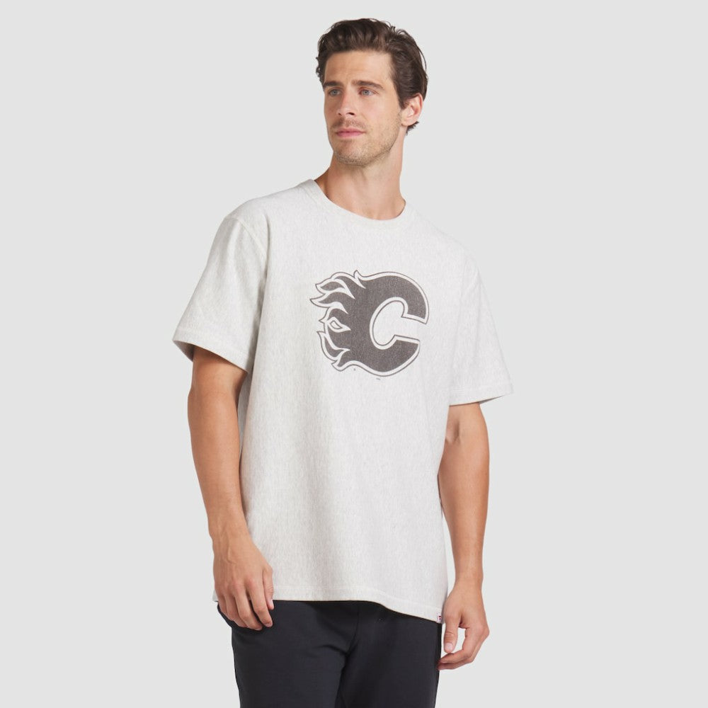 Calgary Flames Fanatics Made in Canada T-Shirt - Cream | US 202144566