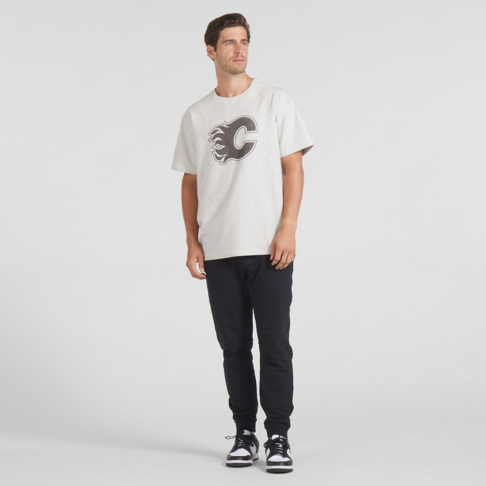 Calgary Flames Fanatics Made in Canada T-Shirt - Cream | US 202144566