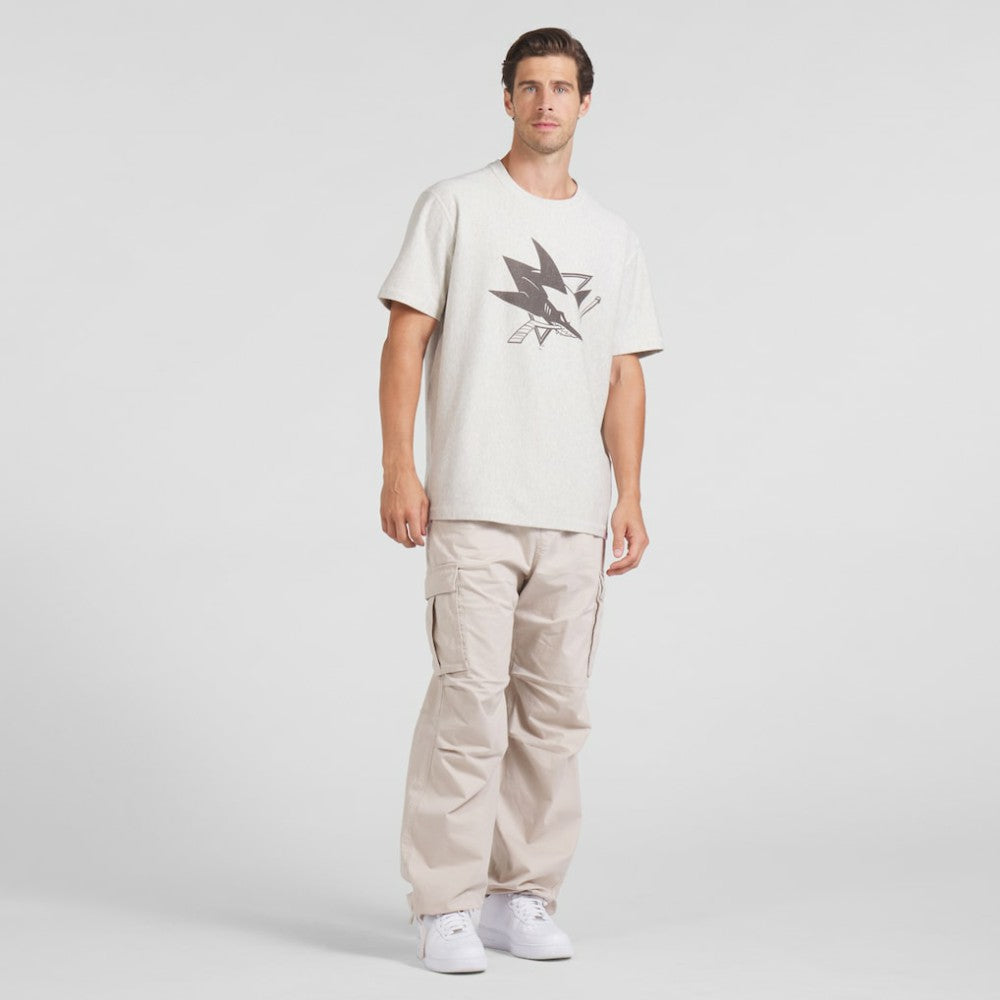 San Jose Sharks Fanatics Made in Canada T-Shirt - Cream | US 202144567