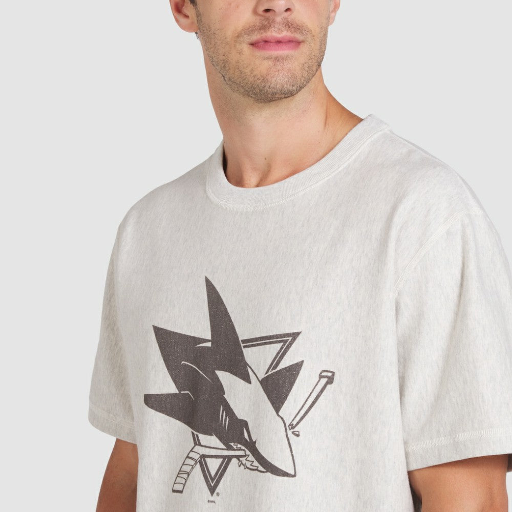 San Jose Sharks Fanatics Made in Canada T-Shirt - Cream | US 202144567
