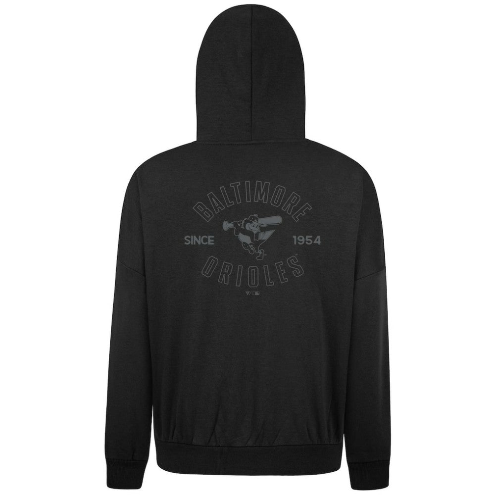 Baltimore Orioles Levelwear Contact Nightfall Pullover Hoodie - Black Hoodies