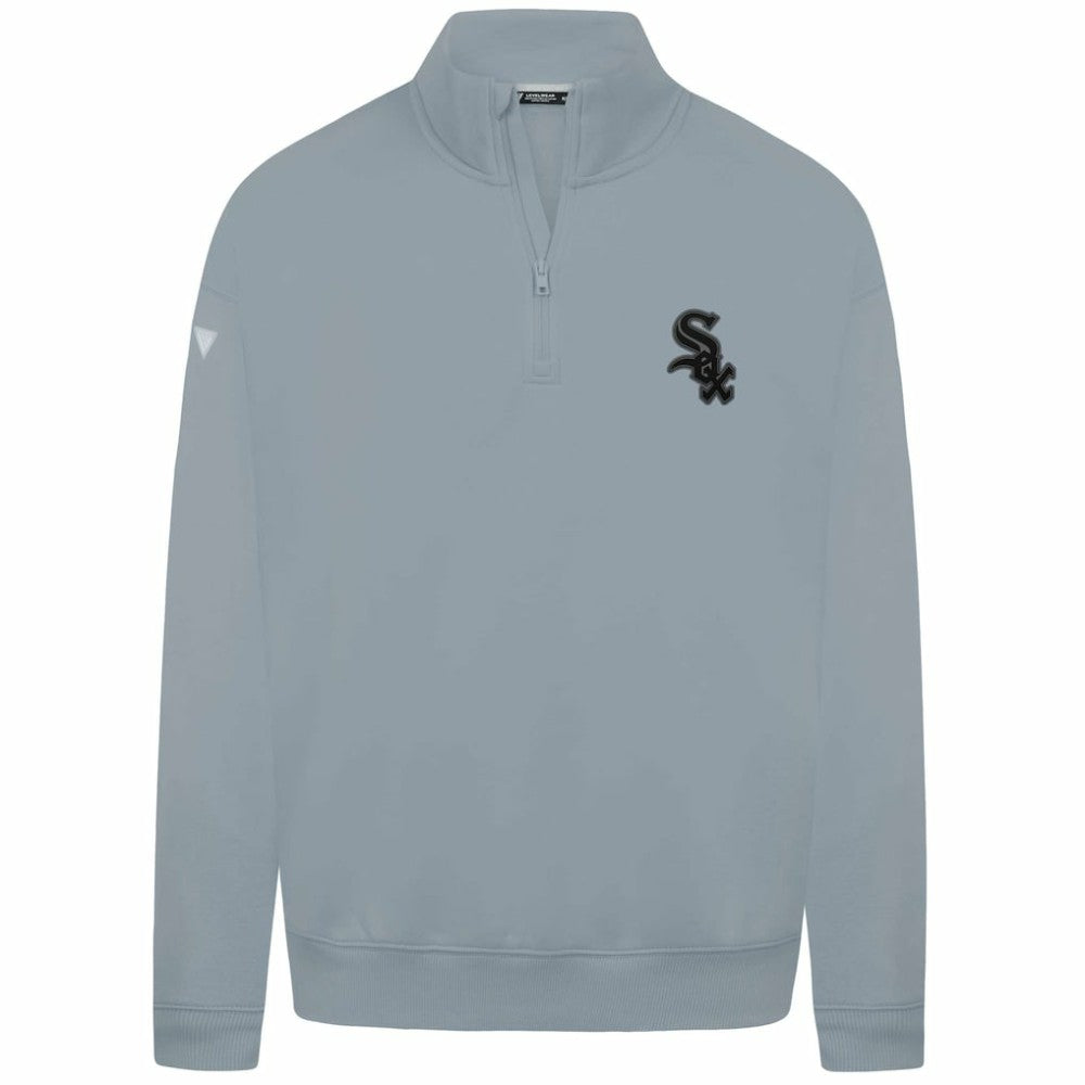 Chicago White Sox Levelwear Murray Nightfall Quarter-Zip Top - Gray Tops