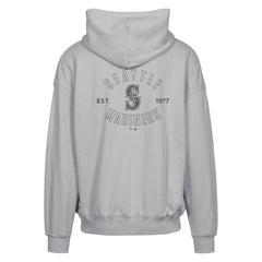 Seattle Mariners Levelwear Uphill Abyssal Full-Zip Hoodie - Gray Hoodies