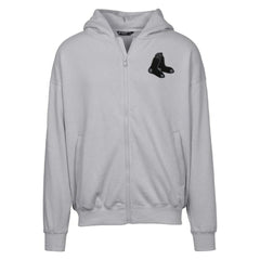 Boston Red Sox Levelwear Uphill Abyssal Full-Zip Hoodie - Gray Hoodies