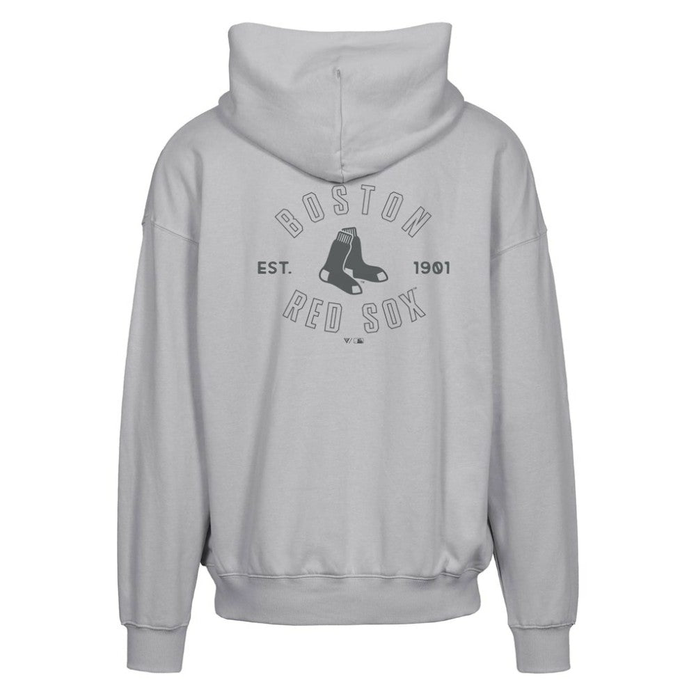Boston Red Sox Levelwear Uphill Abyssal Full-Zip Hoodie - Gray Hoodies